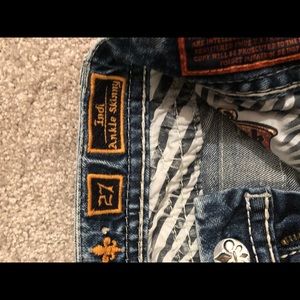 Rock revival lightly wore never dried in dryer